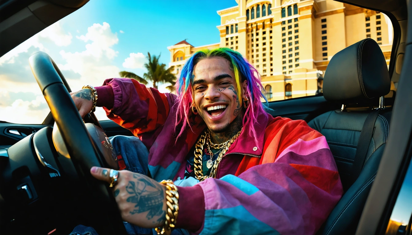 6ix9ine Posts Video Near Offset Shooting Site, Admits Clout Chasing
